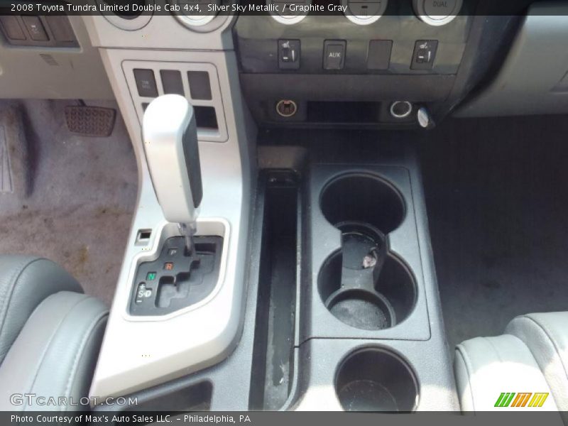 Silver Sky Metallic / Graphite Gray 2008 Toyota Tundra Limited Double Cab 4x4