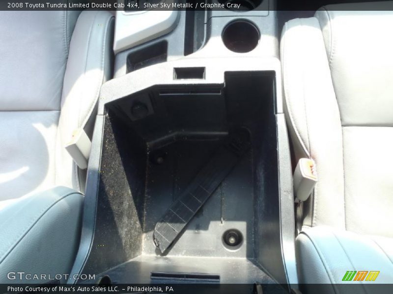 Silver Sky Metallic / Graphite Gray 2008 Toyota Tundra Limited Double Cab 4x4