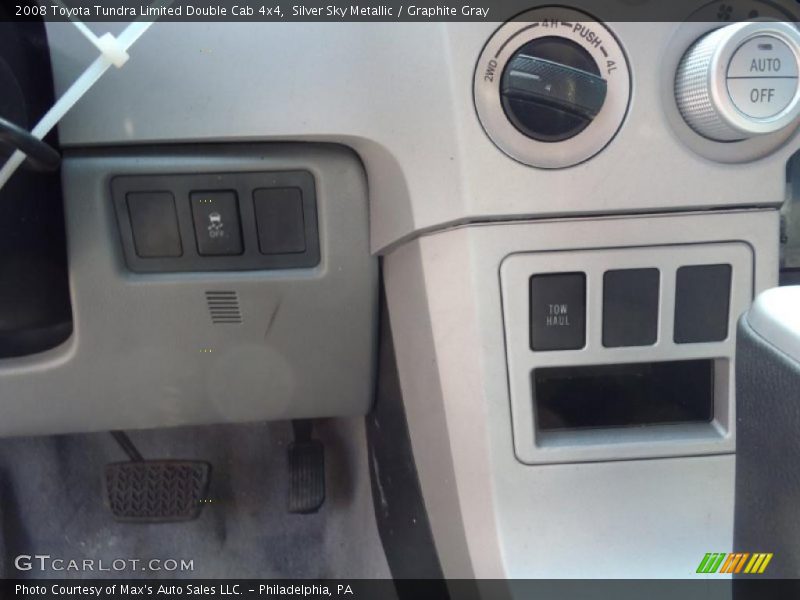 Silver Sky Metallic / Graphite Gray 2008 Toyota Tundra Limited Double Cab 4x4