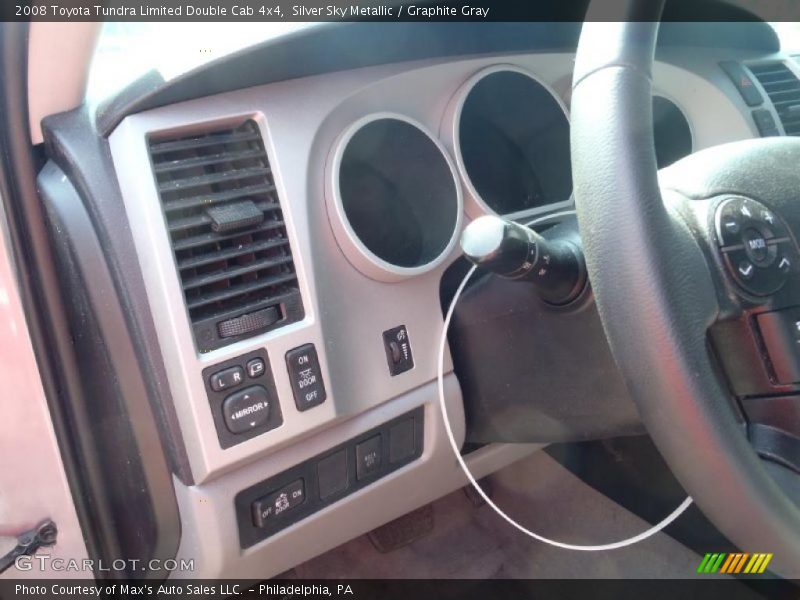 Silver Sky Metallic / Graphite Gray 2008 Toyota Tundra Limited Double Cab 4x4