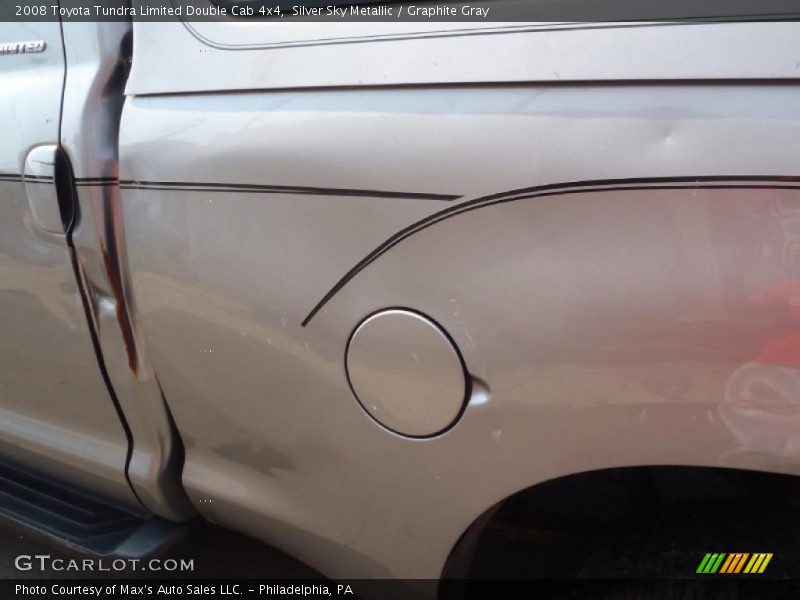 Silver Sky Metallic / Graphite Gray 2008 Toyota Tundra Limited Double Cab 4x4