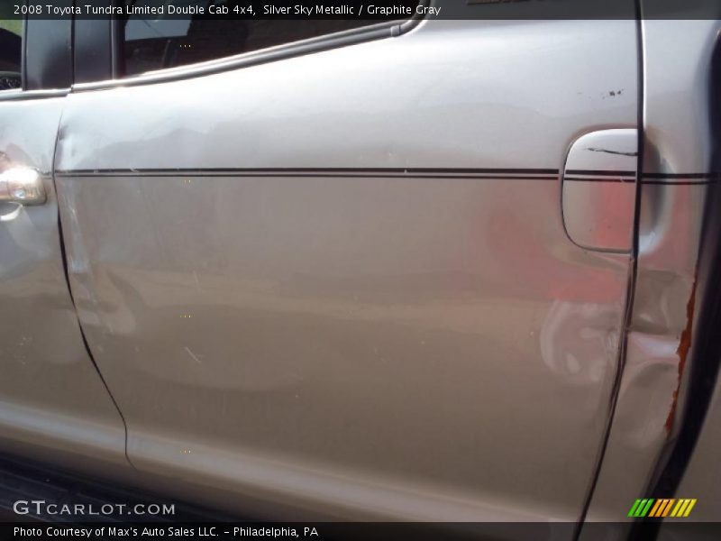 Silver Sky Metallic / Graphite Gray 2008 Toyota Tundra Limited Double Cab 4x4