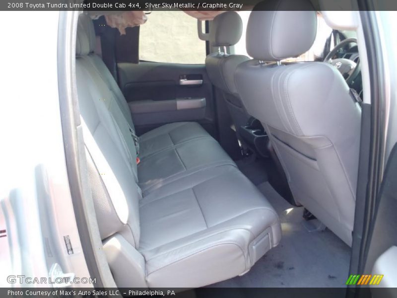 Silver Sky Metallic / Graphite Gray 2008 Toyota Tundra Limited Double Cab 4x4