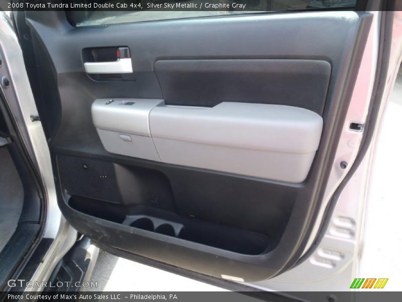 Silver Sky Metallic / Graphite Gray 2008 Toyota Tundra Limited Double Cab 4x4