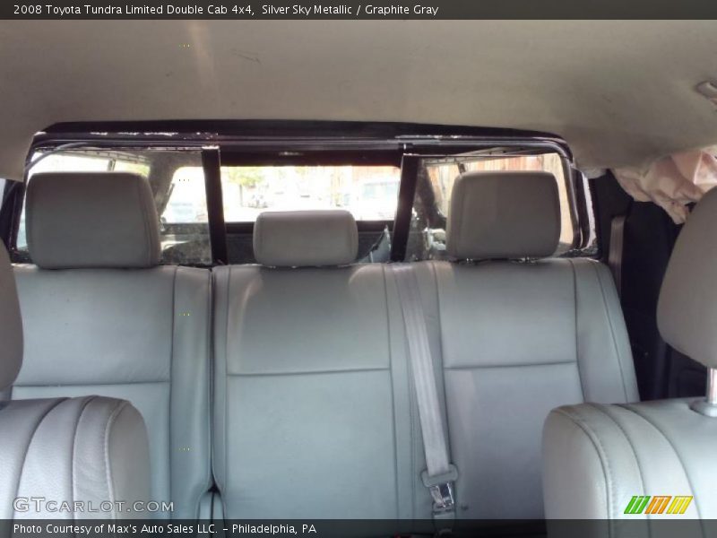 Silver Sky Metallic / Graphite Gray 2008 Toyota Tundra Limited Double Cab 4x4