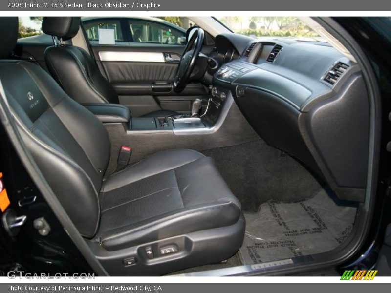 Black Obsidian / Graphite 2008 Infiniti M 35 S Sedan
