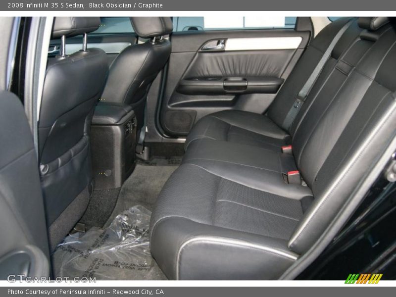 Black Obsidian / Graphite 2008 Infiniti M 35 S Sedan