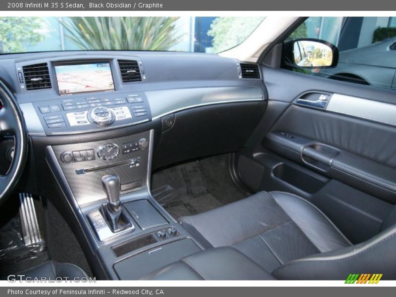 Black Obsidian / Graphite 2008 Infiniti M 35 S Sedan