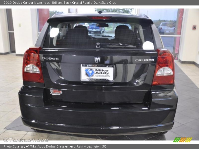 Brilliant Black Crystal Pearl / Dark Slate Gray 2010 Dodge Caliber Mainstreet