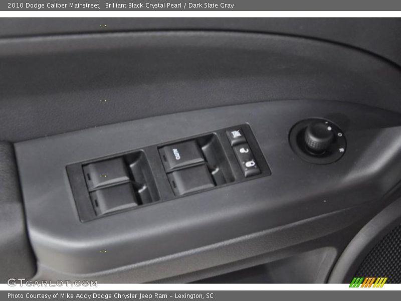 Brilliant Black Crystal Pearl / Dark Slate Gray 2010 Dodge Caliber Mainstreet