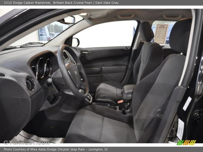 Brilliant Black Crystal Pearl / Dark Slate Gray 2010 Dodge Caliber Mainstreet