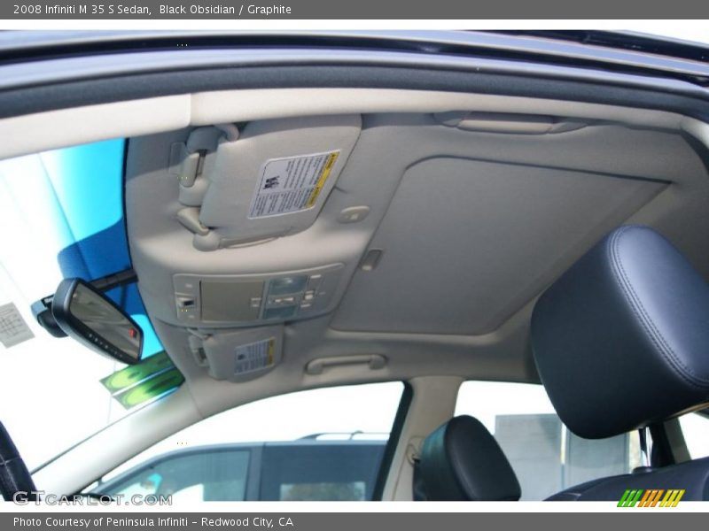 Black Obsidian / Graphite 2008 Infiniti M 35 S Sedan