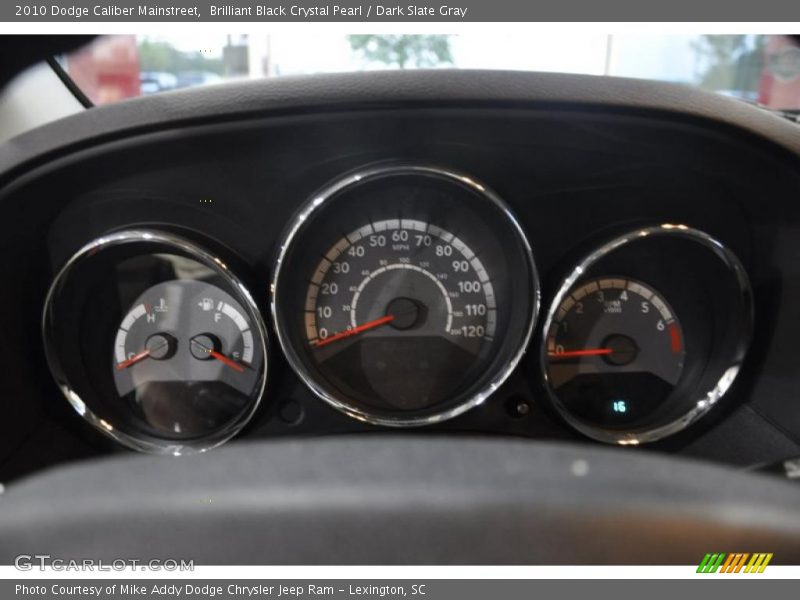 Brilliant Black Crystal Pearl / Dark Slate Gray 2010 Dodge Caliber Mainstreet