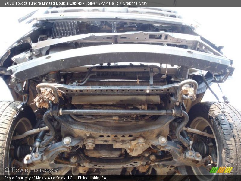 Silver Sky Metallic / Graphite Gray 2008 Toyota Tundra Limited Double Cab 4x4
