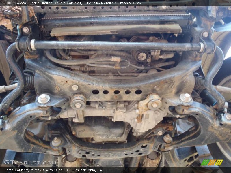 Silver Sky Metallic / Graphite Gray 2008 Toyota Tundra Limited Double Cab 4x4