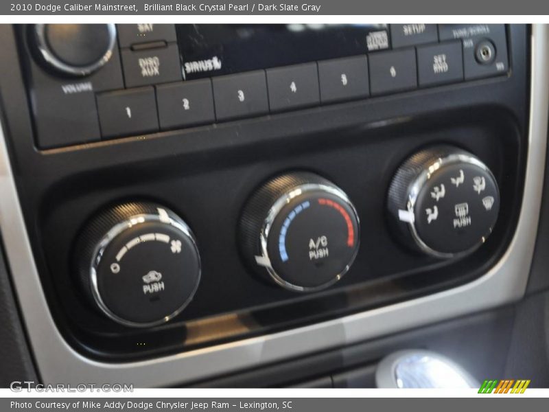 Brilliant Black Crystal Pearl / Dark Slate Gray 2010 Dodge Caliber Mainstreet
