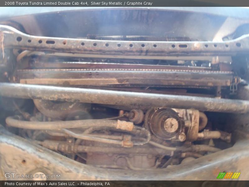 Silver Sky Metallic / Graphite Gray 2008 Toyota Tundra Limited Double Cab 4x4