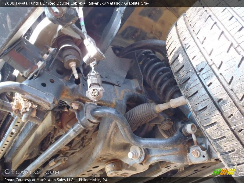 Silver Sky Metallic / Graphite Gray 2008 Toyota Tundra Limited Double Cab 4x4