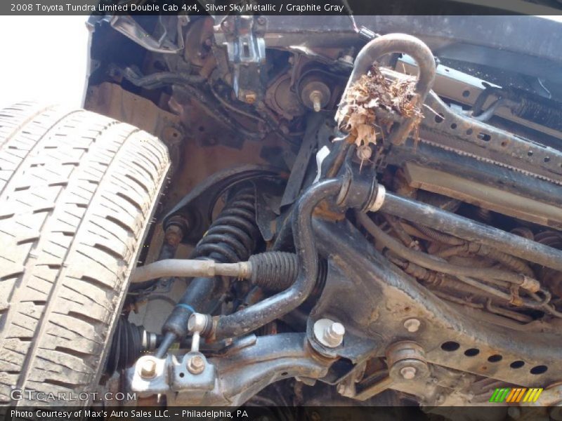 Silver Sky Metallic / Graphite Gray 2008 Toyota Tundra Limited Double Cab 4x4