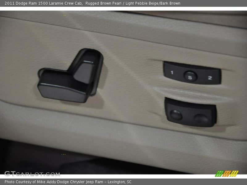 Rugged Brown Pearl / Light Pebble Beige/Bark Brown 2011 Dodge Ram 1500 Laramie Crew Cab
