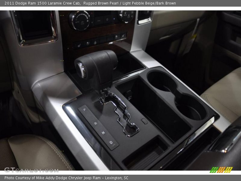 Rugged Brown Pearl / Light Pebble Beige/Bark Brown 2011 Dodge Ram 1500 Laramie Crew Cab