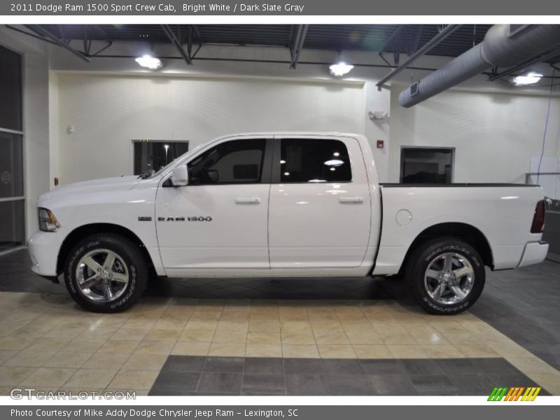 Bright White / Dark Slate Gray 2011 Dodge Ram 1500 Sport Crew Cab