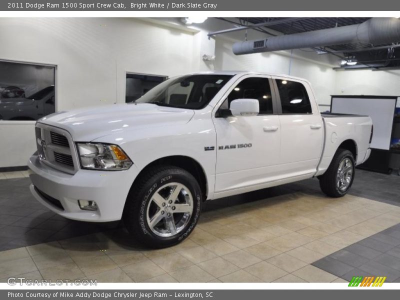 Bright White / Dark Slate Gray 2011 Dodge Ram 1500 Sport Crew Cab