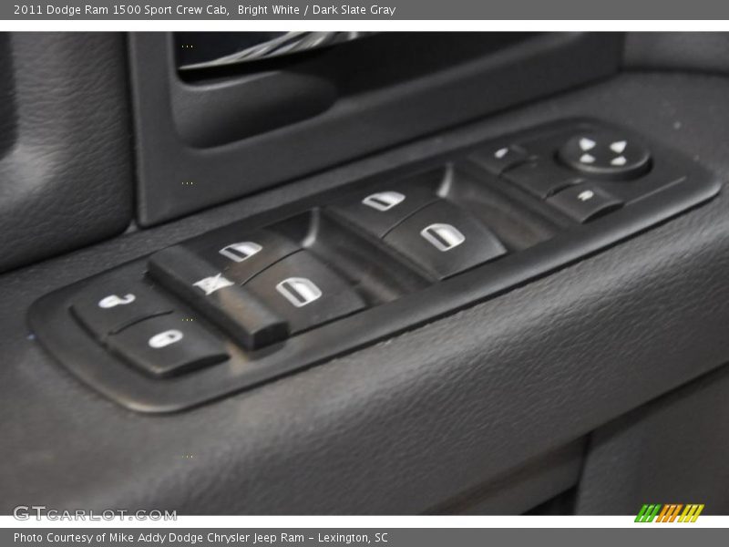 Bright White / Dark Slate Gray 2011 Dodge Ram 1500 Sport Crew Cab
