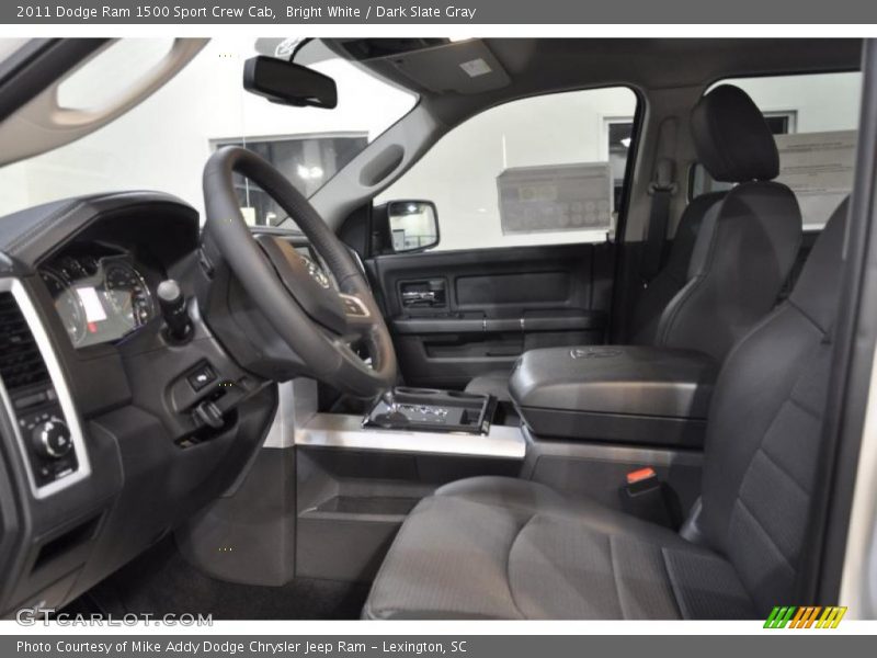 Bright White / Dark Slate Gray 2011 Dodge Ram 1500 Sport Crew Cab