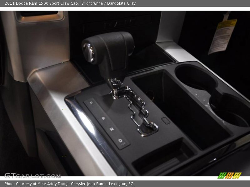 Bright White / Dark Slate Gray 2011 Dodge Ram 1500 Sport Crew Cab