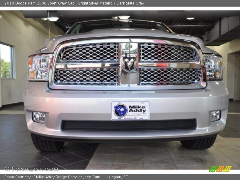 Bright Silver Metallic / Dark Slate Gray 2010 Dodge Ram 1500 Sport Crew Cab