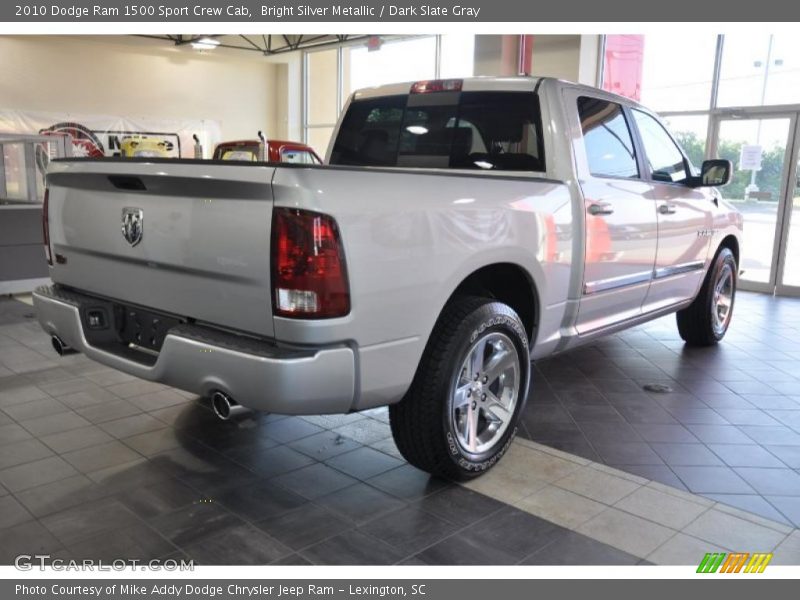 Bright Silver Metallic / Dark Slate Gray 2010 Dodge Ram 1500 Sport Crew Cab