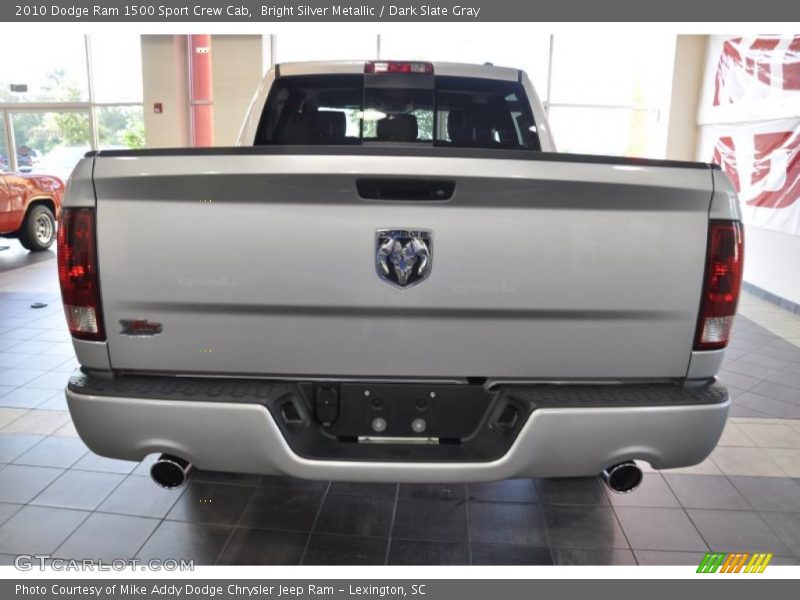 Bright Silver Metallic / Dark Slate Gray 2010 Dodge Ram 1500 Sport Crew Cab