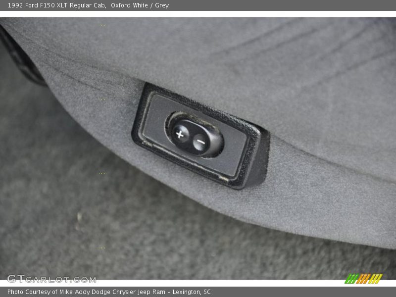 Oxford White / Grey 1992 Ford F150 XLT Regular Cab