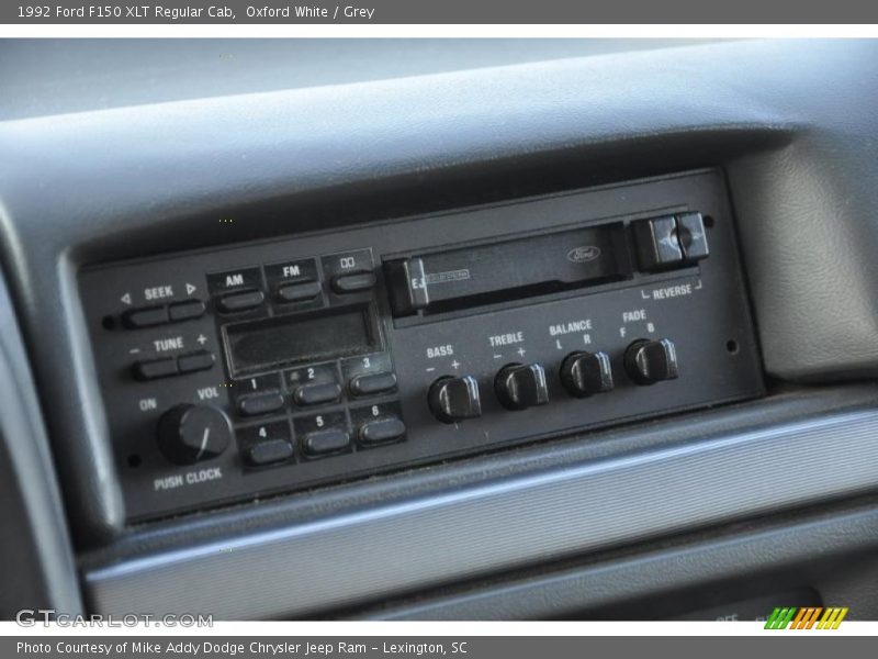 Oxford White / Grey 1992 Ford F150 XLT Regular Cab