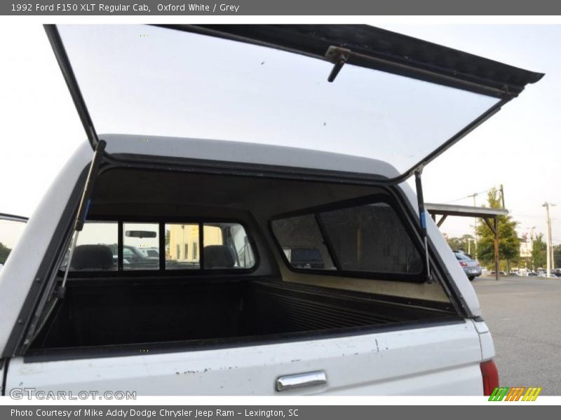 Oxford White / Grey 1992 Ford F150 XLT Regular Cab
