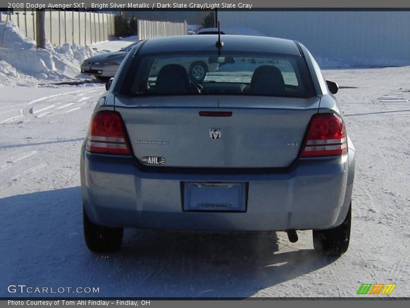 Bright Silver Metallic / Dark Slate Gray/Light Slate Gray 2008 Dodge Avenger SXT