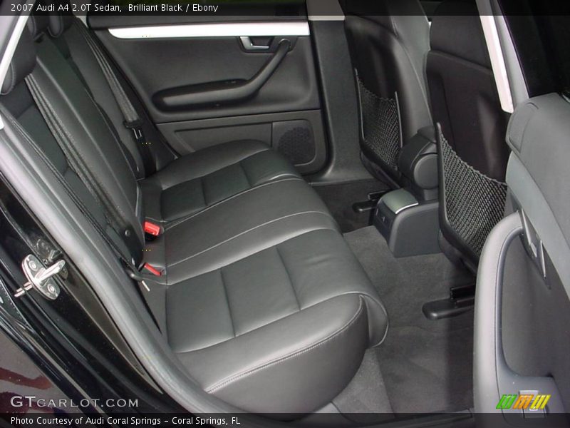 Brilliant Black / Ebony 2007 Audi A4 2.0T Sedan