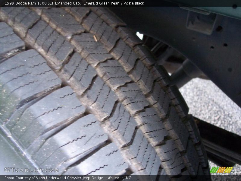 Emerald Green Pearl / Agate Black 1999 Dodge Ram 1500 SLT Extended Cab