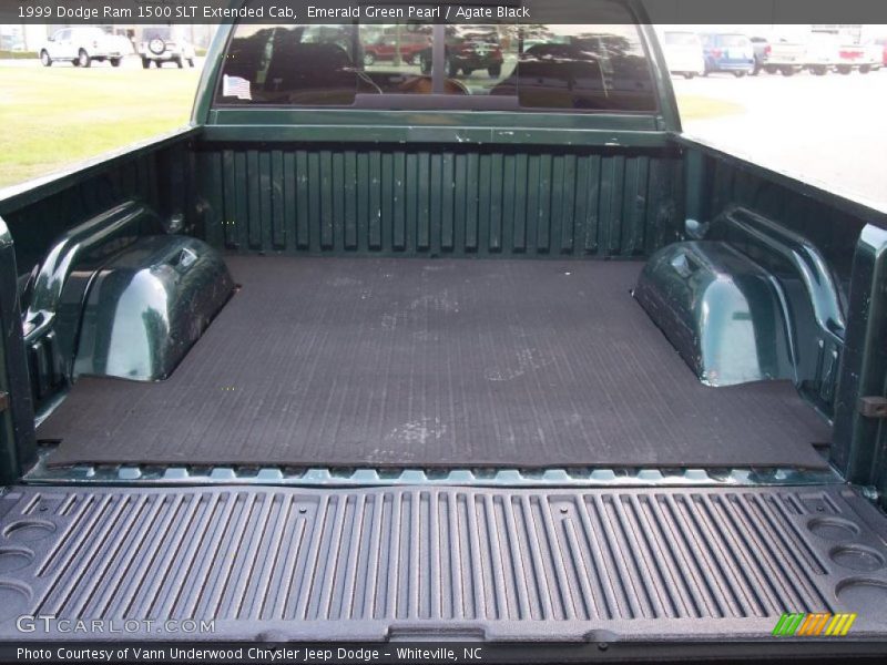 Emerald Green Pearl / Agate Black 1999 Dodge Ram 1500 SLT Extended Cab
