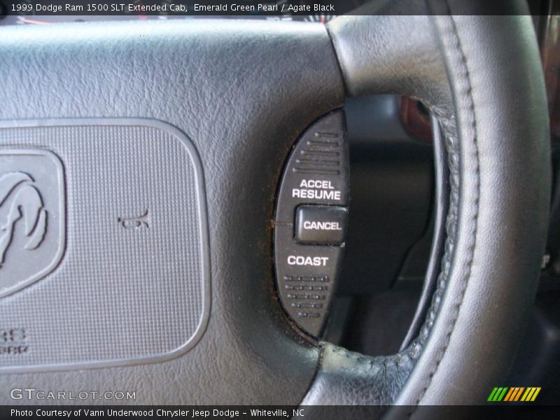 Emerald Green Pearl / Agate Black 1999 Dodge Ram 1500 SLT Extended Cab