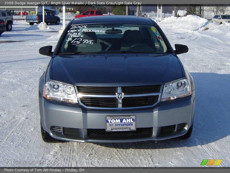 Bright Silver Metallic / Dark Slate Gray/Light Slate Gray 2008 Dodge Avenger SXT