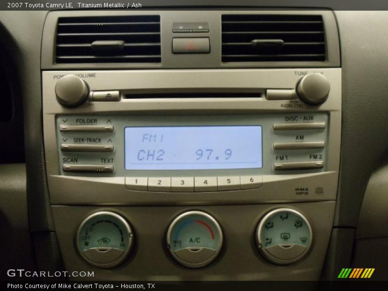 Titanium Metallic / Ash 2007 Toyota Camry LE