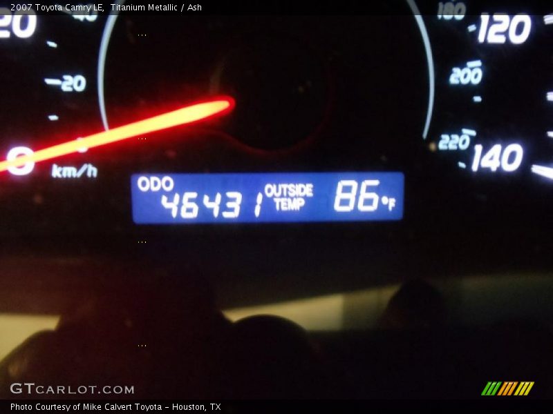 Titanium Metallic / Ash 2007 Toyota Camry LE