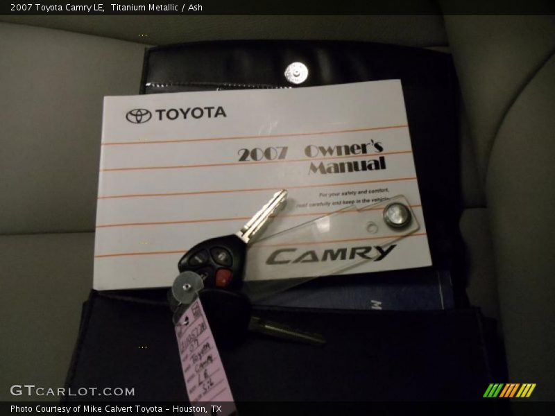 Titanium Metallic / Ash 2007 Toyota Camry LE