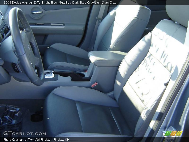Bright Silver Metallic / Dark Slate Gray/Light Slate Gray 2008 Dodge Avenger SXT