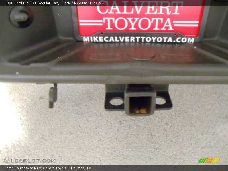 Black / Medium Flint Grey 2008 Ford F150 XL Regular Cab