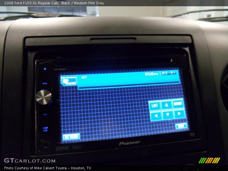Black / Medium Flint Grey 2008 Ford F150 XL Regular Cab