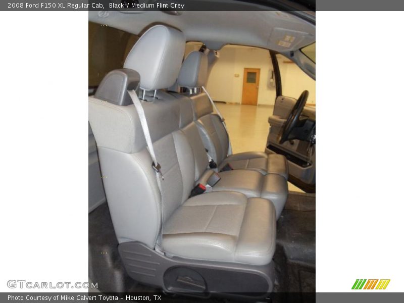 Black / Medium Flint Grey 2008 Ford F150 XL Regular Cab