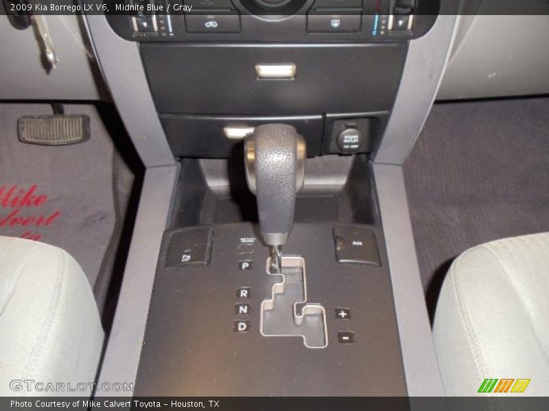 Midnite Blue / Gray 2009 Kia Borrego LX V6